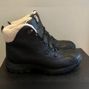 timberland black winter boots